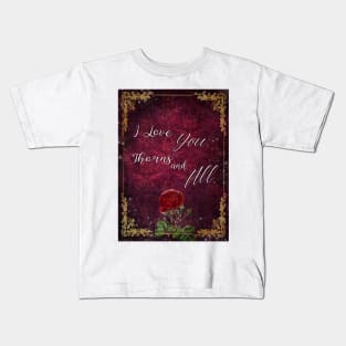 ACOTAR - Thorns and All Kids T-Shirt